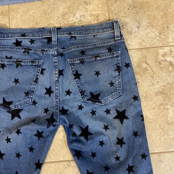 Current/Elliot “stiletto” star print sz 28 jeans - Picture 4 of 9